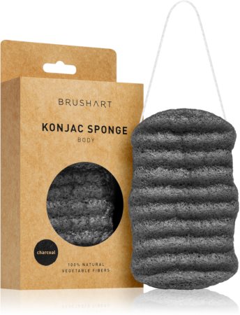 BrushArt Home Salon Konjac sponge éponge douce exfoliante corps