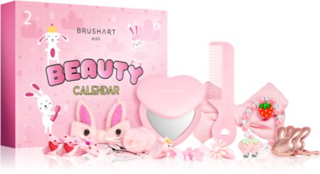 BrushArt KIDS Beauty Calendar Χριστουγεννιάτικο ημερολόγιο Pink (για παιδιά)