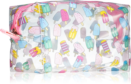 BrushArt Accessories Transparent cosmetic bag neceser transparente para cosméticos