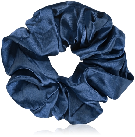BrushArt Hair Large satin scrunchie set ластици за коса Red & Blue
