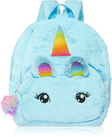 BrushArt KIDS Fluffy unicorn backpack Large plecak dla dzieci