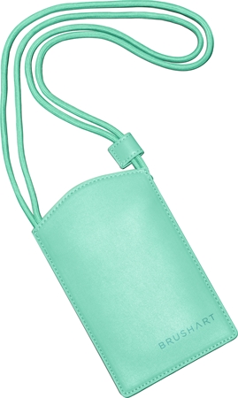 BrushArt Accessories Crossbody phone bag pink saszetka na telefon