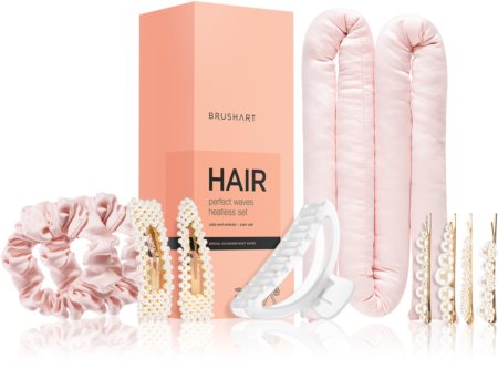 BrushArt Hair Perfect waves heatless set kit per arricciare i capelli