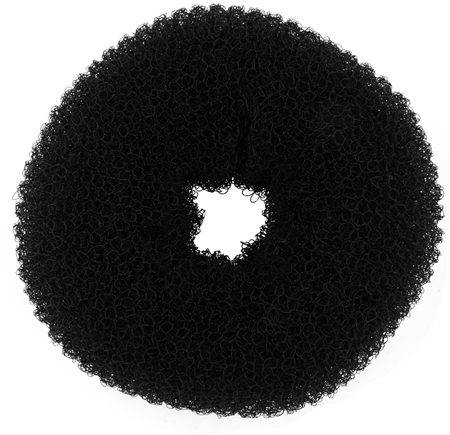 BrushArt Hair Hair Donut Duttkissen schwarz