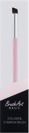 BrushArt Basic Pink štětec na obočí a oční linky