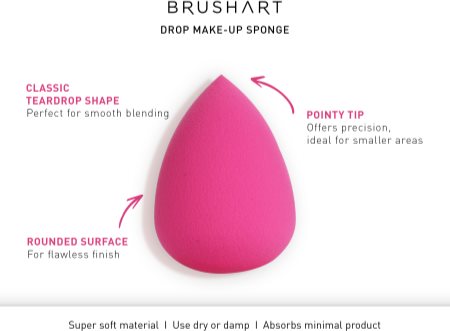 BrushArt Make-up Sponge Drop pisaranmuotoinen meikkisieni