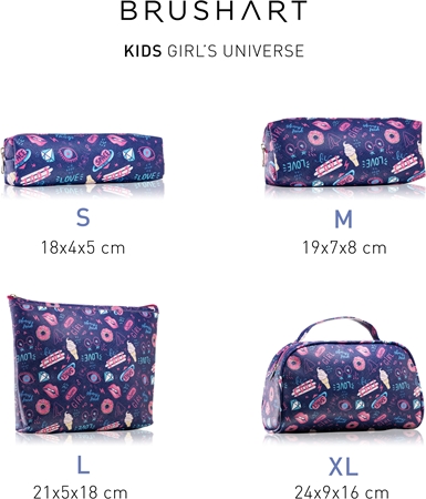 BrushArt KIDS Girl’s Universe Tasje