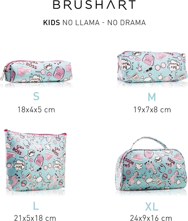 BrushArt KIDS No Llama - No drama borsetta