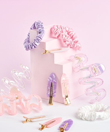 Brushworks Complete Everyday Hair Clip & Scrunchie Set Presentförpackning för hår
