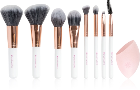 Brushworks Exclusive Makeup Brush and Sponge Set set kistova