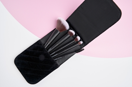 Brushworks Mini Travel Face & Eye Brush Set Travel Brush Set