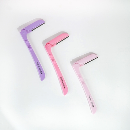 Brushworks Precision Eyebrow Razors Mixed razor for eyebrows