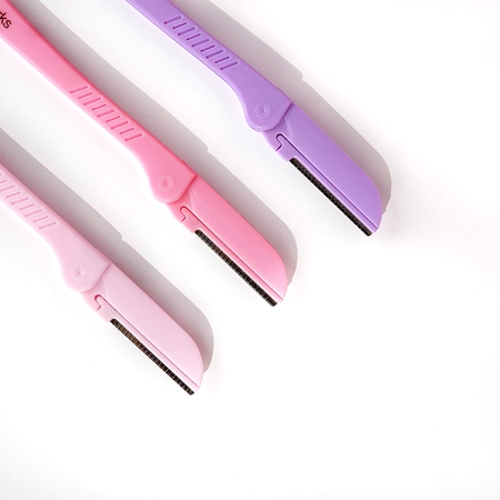 Brushworks Precision Eyebrow Razors Mixed razor for eyebrows