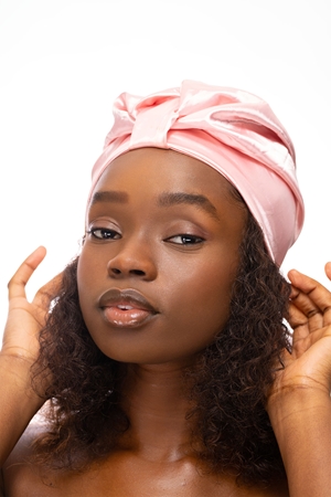 Brushworks Satin Hair Turban saténový turban