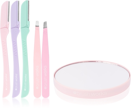 Brushworks Brow Shaping Set Augenbrauenpflege-Set