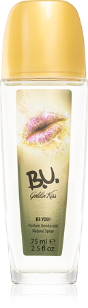 B.U. Golden Kiss desodorizante vaporizador para mulheres