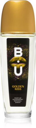 B.U. Golden Kiss deodorant s rozprašovačom new design pre ženy