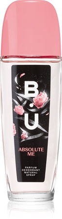 B.U. Absolute Me deo mit zerstäuber new design für Damen