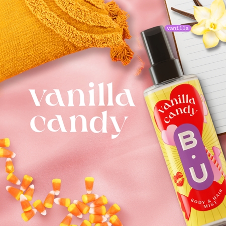 B.U. Vanilla Candy Σπρεϊ σώματος για γυναίκες
