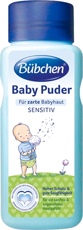 Bübchen Baby Baby Powder púder a bőr irritációja ellen