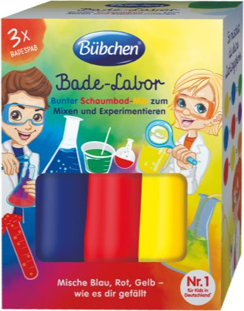 Bübchen Kids Bath Laboratory fürdőszobai laboratórium