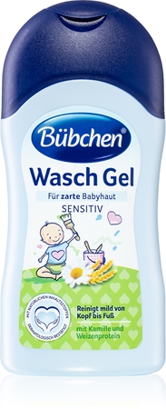 Bübchen Wash τζελ πλυσίματος με χαμομήλι και απόσταγμα βρώμης