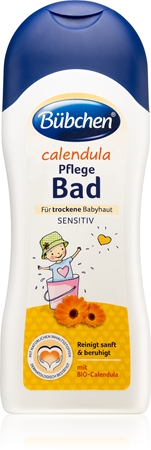 Bübchen Calendula Bubble Bath jemná koupel pro dětskou pokožku