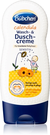 Bübchen Calendula Washing Gel & Shampoo jemný sprchový krém