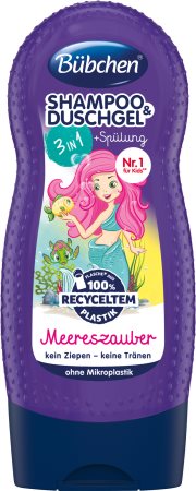 Bübchen Kids Shampoo & Shower Gel & Conditioner sampo, kondicionáló és tusfürdő 3 in 1
