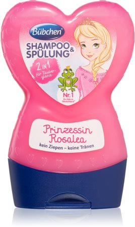 Bübchen Kids Princess Rosalea shampoo ja hoitoaine 2in1