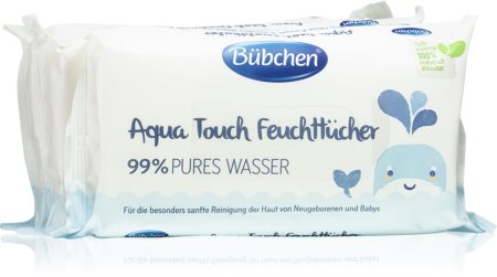 Bübchen Aqua Touch våtservetter för barn