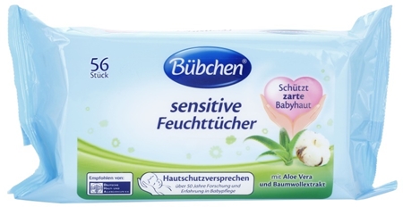 Bübchen Sensitive sanfte Feuchttücher für Kleinkinder