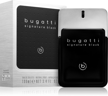 Bugatti Signature Black Eau de Toilette for men