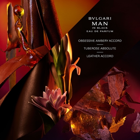 Notas bvlgari sales man in black