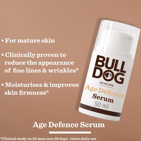 Bulldog Age Defence Serum sérum proti vráskam pre mužov