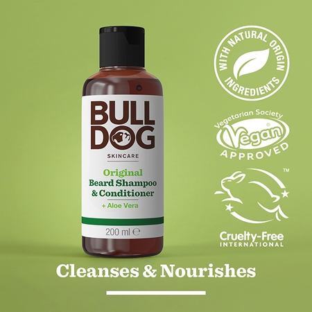 Bulldog Original Beard Shampoo and Conditioner шампунь та кондиціонер для бороди