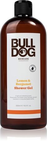 Bulldog Lemon & Bergamot Shower Gel miesten suihkugeeli