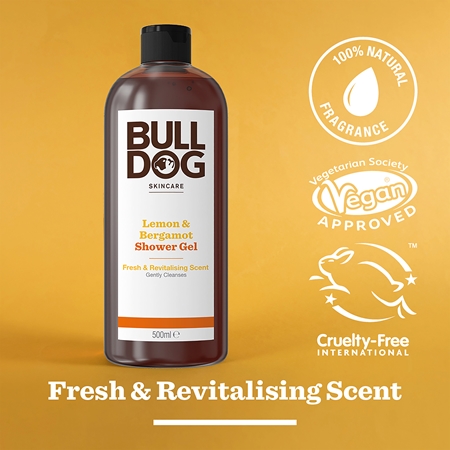 Bulldog Lemon & Bergamot Shower Gel fürdőgél férfiaknak