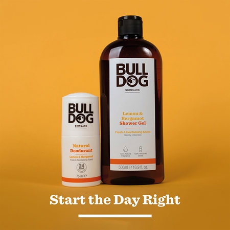 Bulldog Lemon & Bergamot Shower Gel fürdőgél férfiaknak