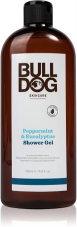 Bulldog Peppermint & Eucalyptus Shower Gel gel doccia per uomo