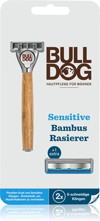 Bulldog Sensitive Bamboo Razor and Spare holiaci strojček + náhradné hlavice