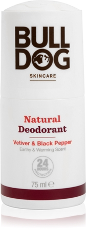 Bulldog Natural Vetiver and Black Pepper Deodorant