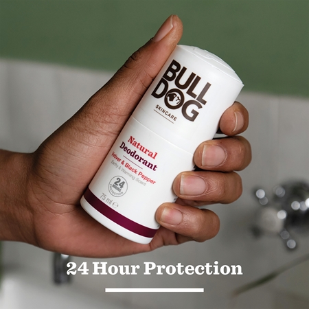 Bulldog Natural Vetiver and Black Pepper Deodorant