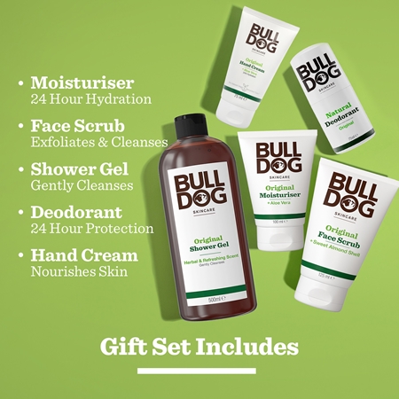 Bulldog Premium Body Care Geschenkset für den Körper für Herren