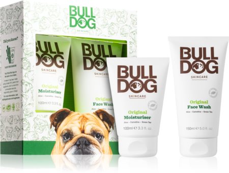 Bulldog Original Skincare Duo Set Sæt  (med nærende og fugtende effekt) til mænd