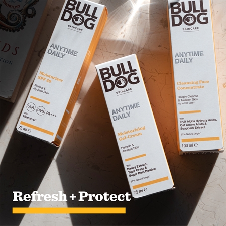 Bulldog Anytime Daily Moisturising Gel-Cream Mitrinošs dienas krēms ar želejveida tekstūru