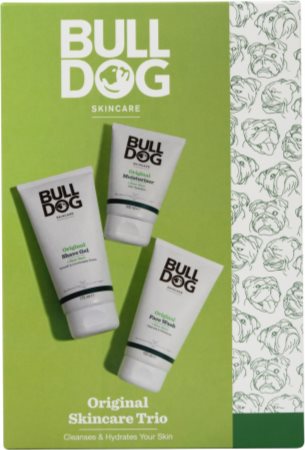Bulldog Original Skincare Trio coffret (para barba)