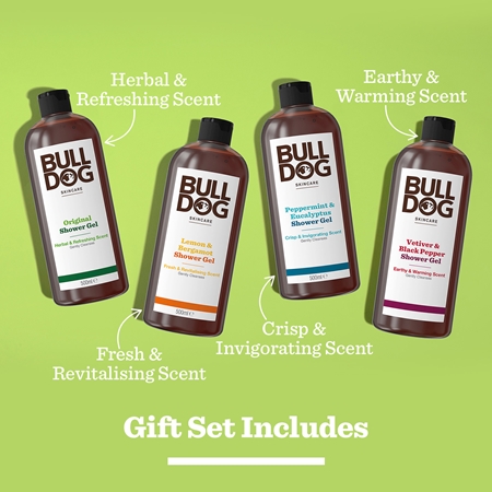 Bulldog Shower Gel dovanų rinkinys vyrams