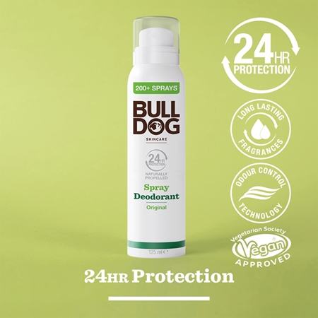 Bulldog Original Spray Deodorant dezodorant v spreji bez obsahu hliníka
