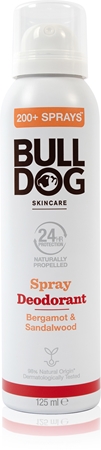 Bulldog Bergamot &Sandalwood Spray Deodorant deodorante spray senza alluminio